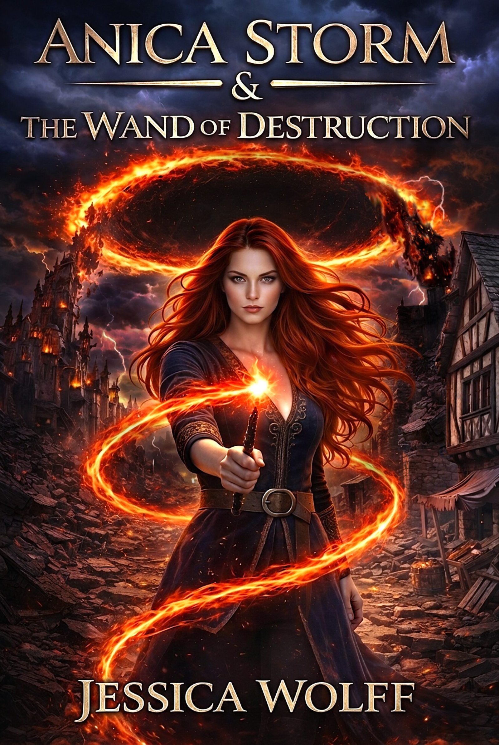 Anica Storm & The Wand of Destruction Bookcover