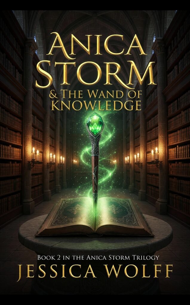anica storm & the wand of knowledge cover