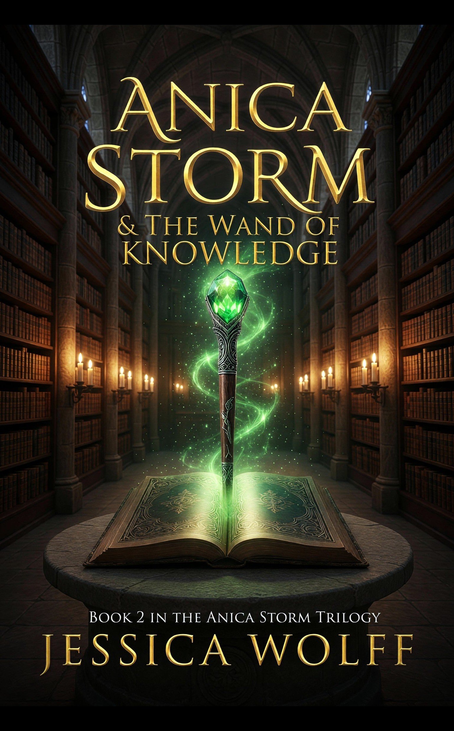 anica storm & the wand of knowledge cover