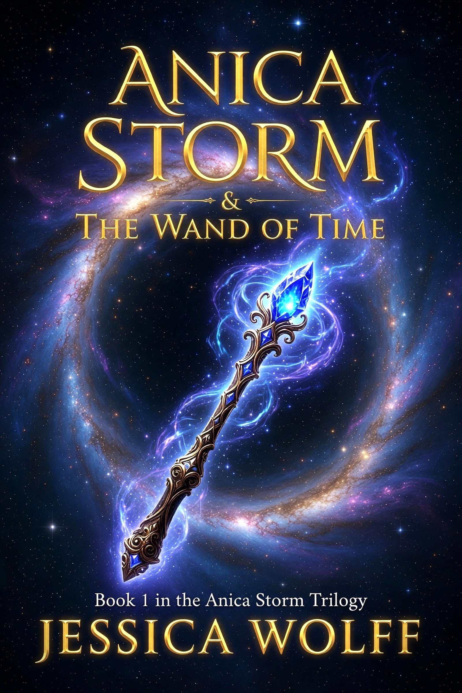 anica storm & the wand of time cover